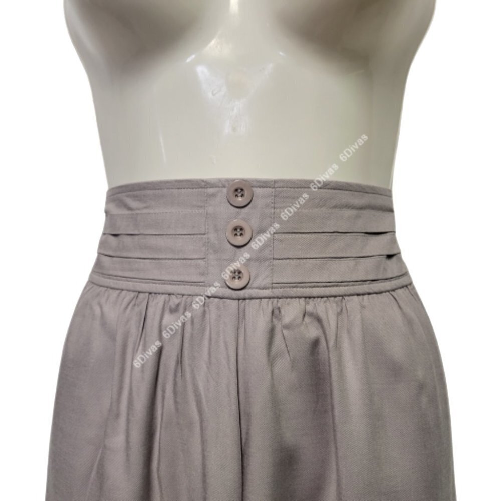 Womens Capris Culottes Summer Wide Leg Casual Comfy Pants Travel- Size S, XXL - Picture 2 of 11